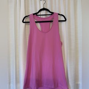 Athleta Pink Racerback Tank